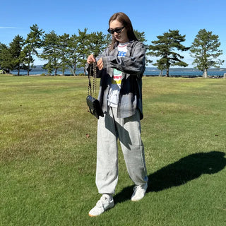 Two-tone checkered shirt