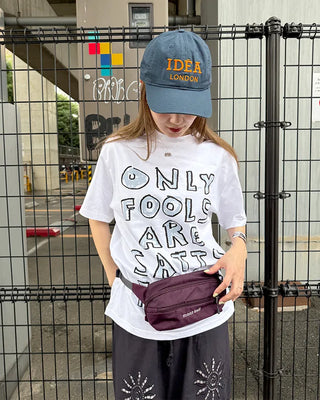 Crayon Lettering Short Sleeve T-Shirt