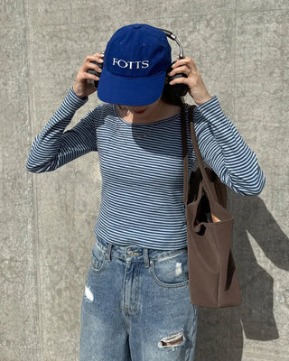 Striped slim T-shirt