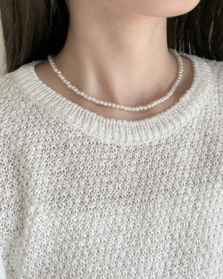 4mm Pearl Necklace