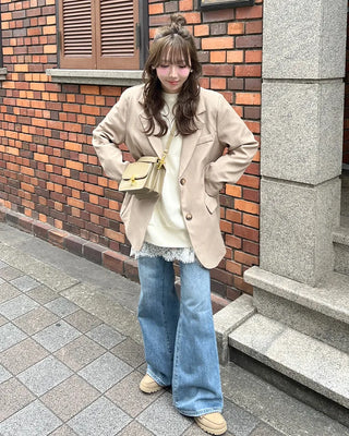 Classic oversized jacket