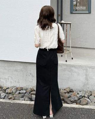 Mermaid sweat skirt