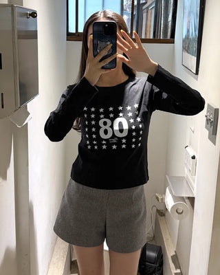 08 Point Slim Long-Sleeve T-Shirt