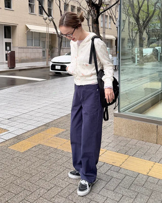 Slash Unique Pocket Cotton Pants