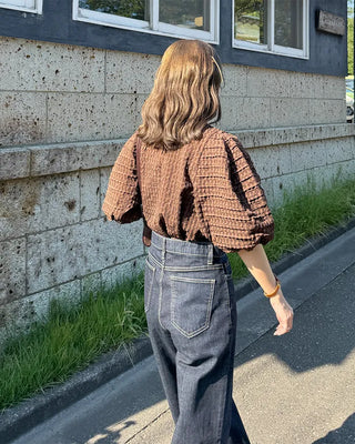 Big puff blouse