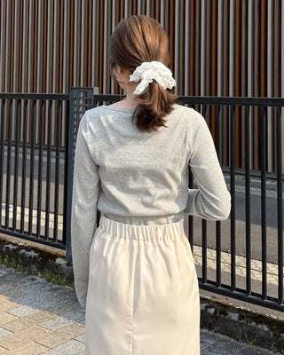 Half-button T-shirt