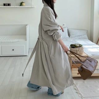 Oversized trench coat