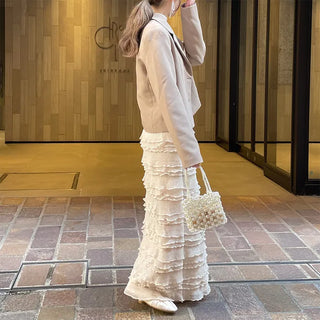Cancan frill skirt