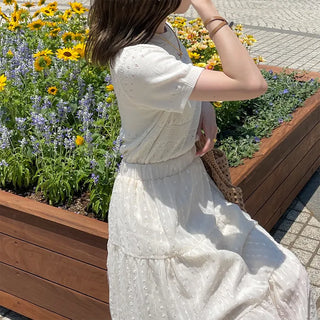 Punched Simple Summer Knit