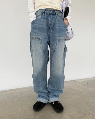 Carpenter denim pants