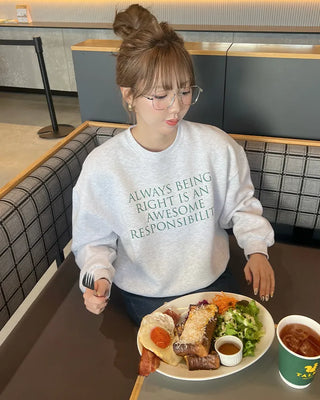 Awesome Lettering Sweatshirt
