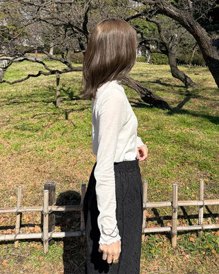 See-through layered T-shirt