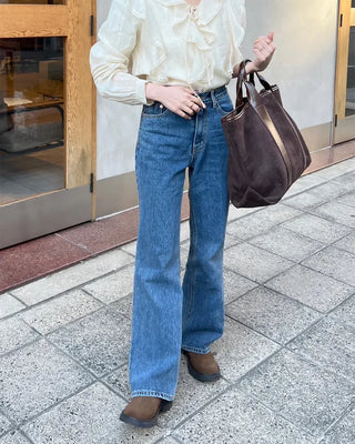 Suede bloafers