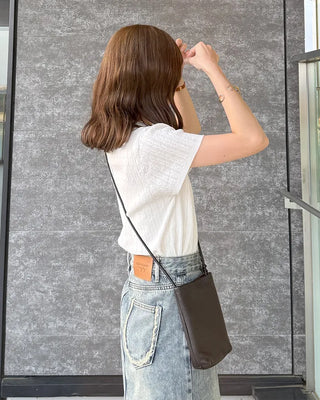 Perforated short-sleeved knit