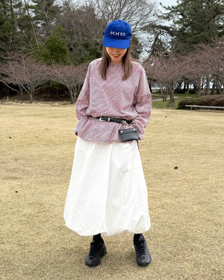 Balloon Fit Long Skirt