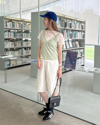 Mash Short-Sleeve Sleeveless Layered Set