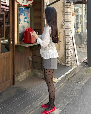 Big polka dot stockings