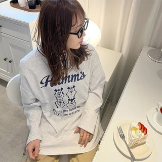 Bears Loose Long T-Shirt