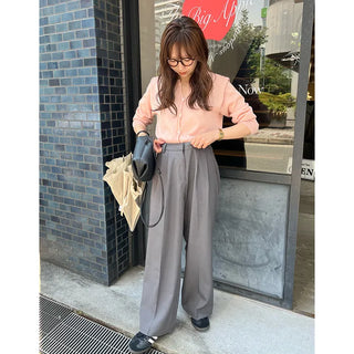 Center-creased slacks