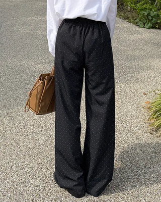 Dot banding pants