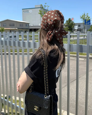 Polka Dot Scarf