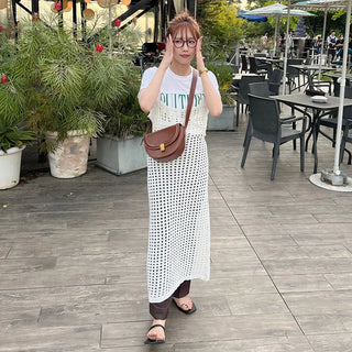 Mesh camisole dress