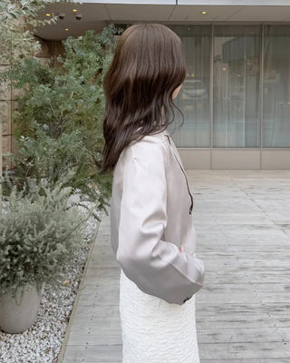 Basic short jacket
