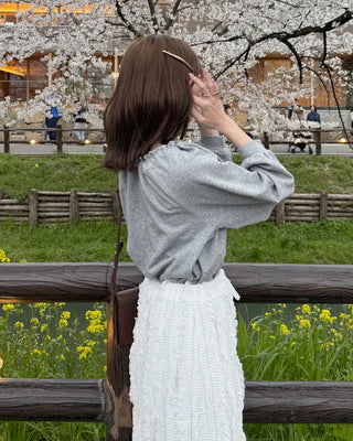 Ribbon String Sweatshirt
