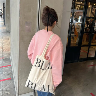 Front logo basic sweatshirt