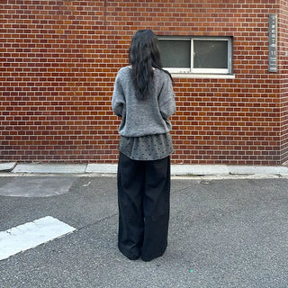 Ribbon Dot Layered Wrap Skirt