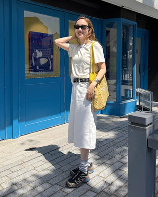 Semi-Cropped Basic Half T-Shirt