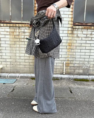 Waffle Wide Easy Pants