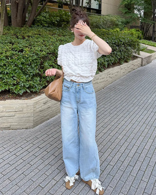Seersucker blouse