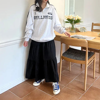 Long canter skirt