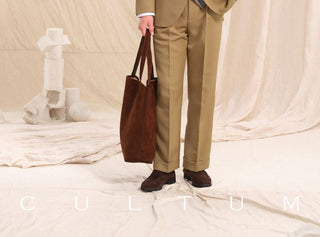 [CULTUM] Cavalry Twill Business Casual Suit Set