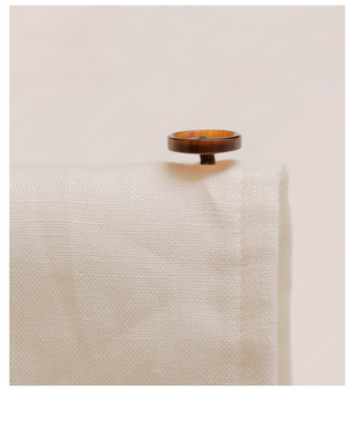 [CULTUM] Linen Cuban Collar Shirt