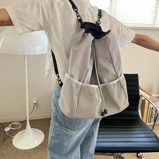String Nylon Backpack