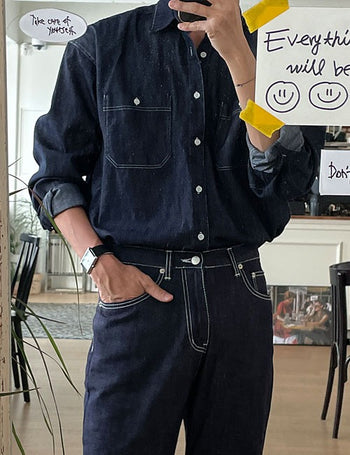 Second Raw Denim Shirt (3 colors)