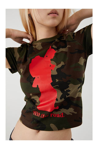 CONP Hit the road T-shirt (camouflage)