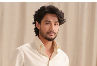 [CULTUM] Italian Pointed Collar Button-Down Shirt