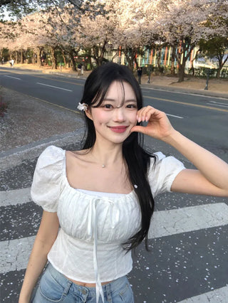 Punched Ribbon Blouse