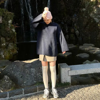 Basic knee-high socks