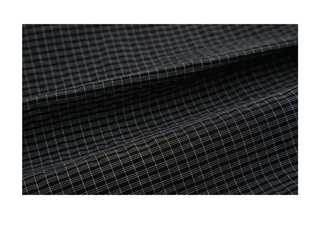 [MASONPRINCE] Black Plaid Pleated Pants