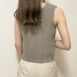 toro square sleeveless knit