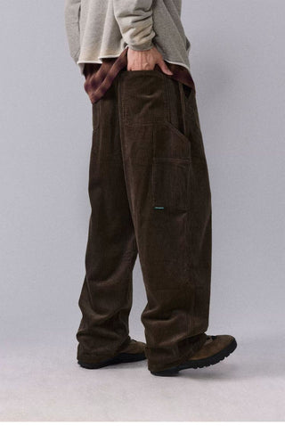 [Monterest] Washed Wide Wale Corduroy Work Pants
