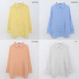 Loose striped shirt