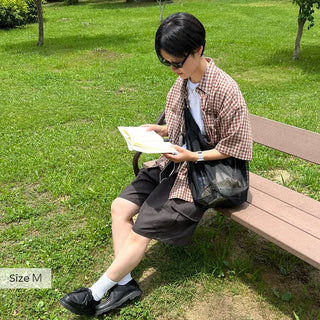 Bold check shirt