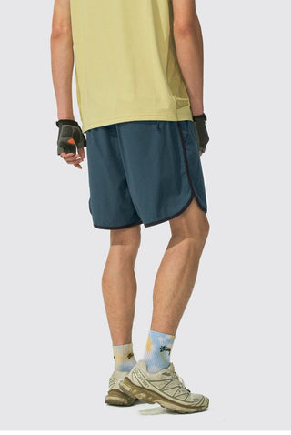 [Monterest] Quick-Dry Contrast Trim Surf Shorts