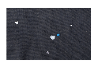 [MASONPRINCE] Punk Bear Jacquard Cardigan