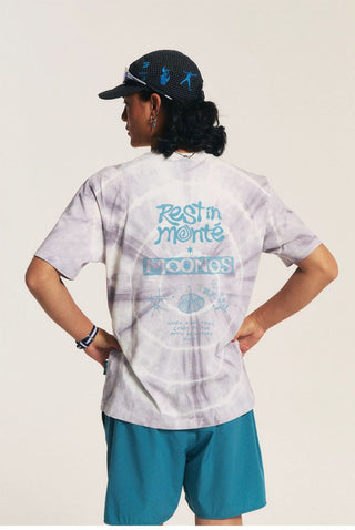 [Monterest] Moon Phase Tie-Dye Quick-Dry T-Shirt